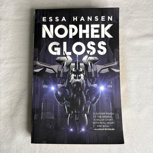 Nophek Gloss by Essa Hansen (2020) First Edition Trade Paperback Sci-Fi Novel - Picture 1 of 10